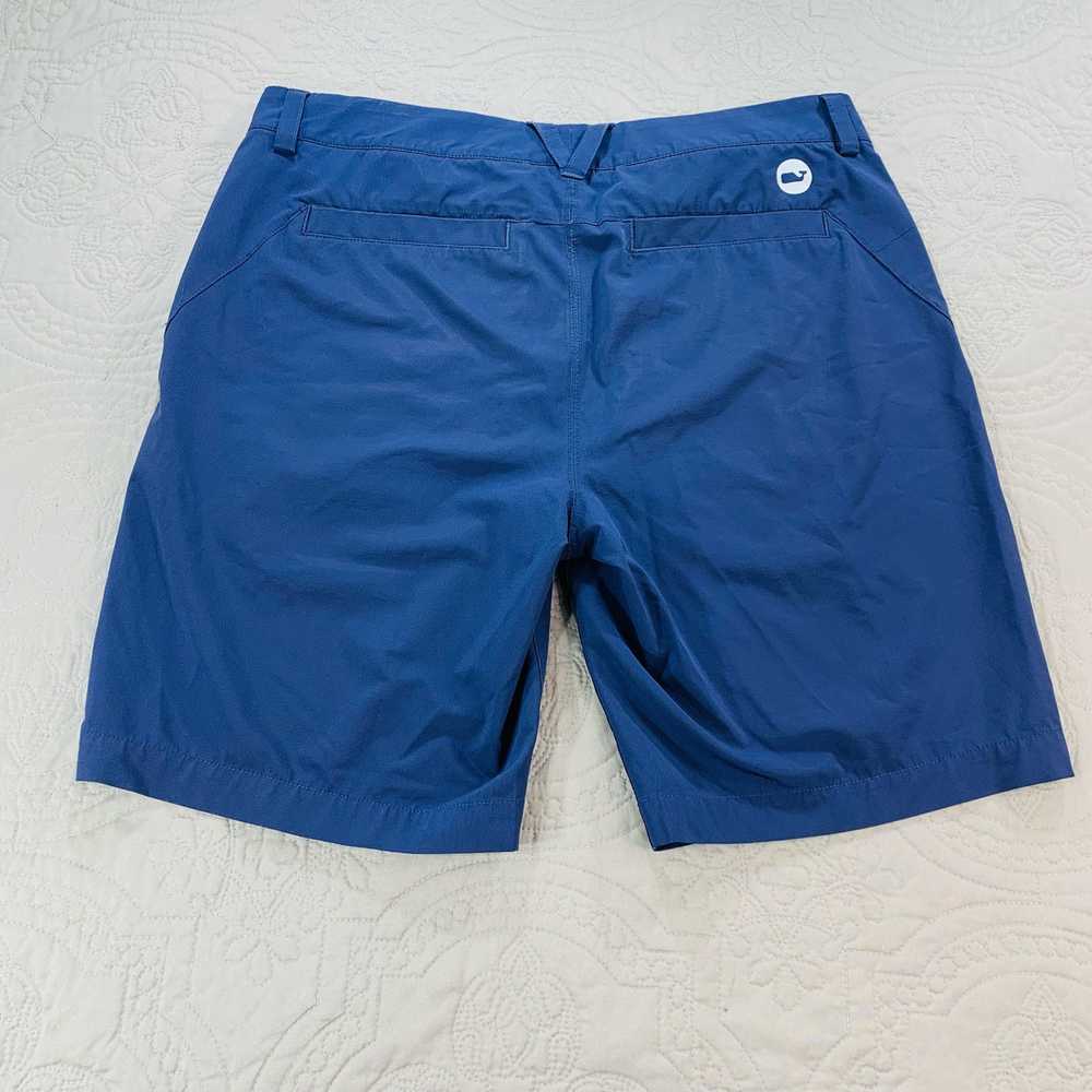 Vineyard Vines Shorts Men 32 Solid Blue Fairway G… - image 7