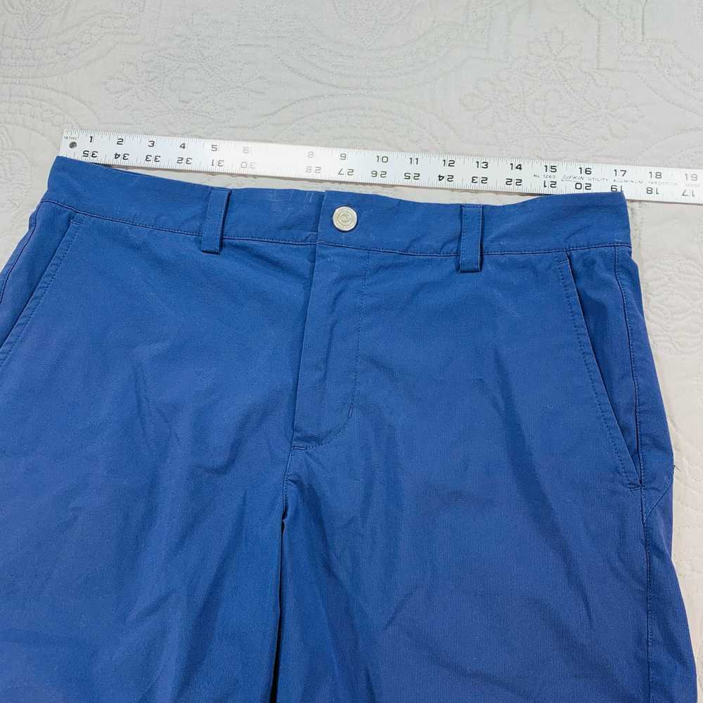 Vineyard Vines Shorts Men 32 Solid Blue Fairway G… - image 8