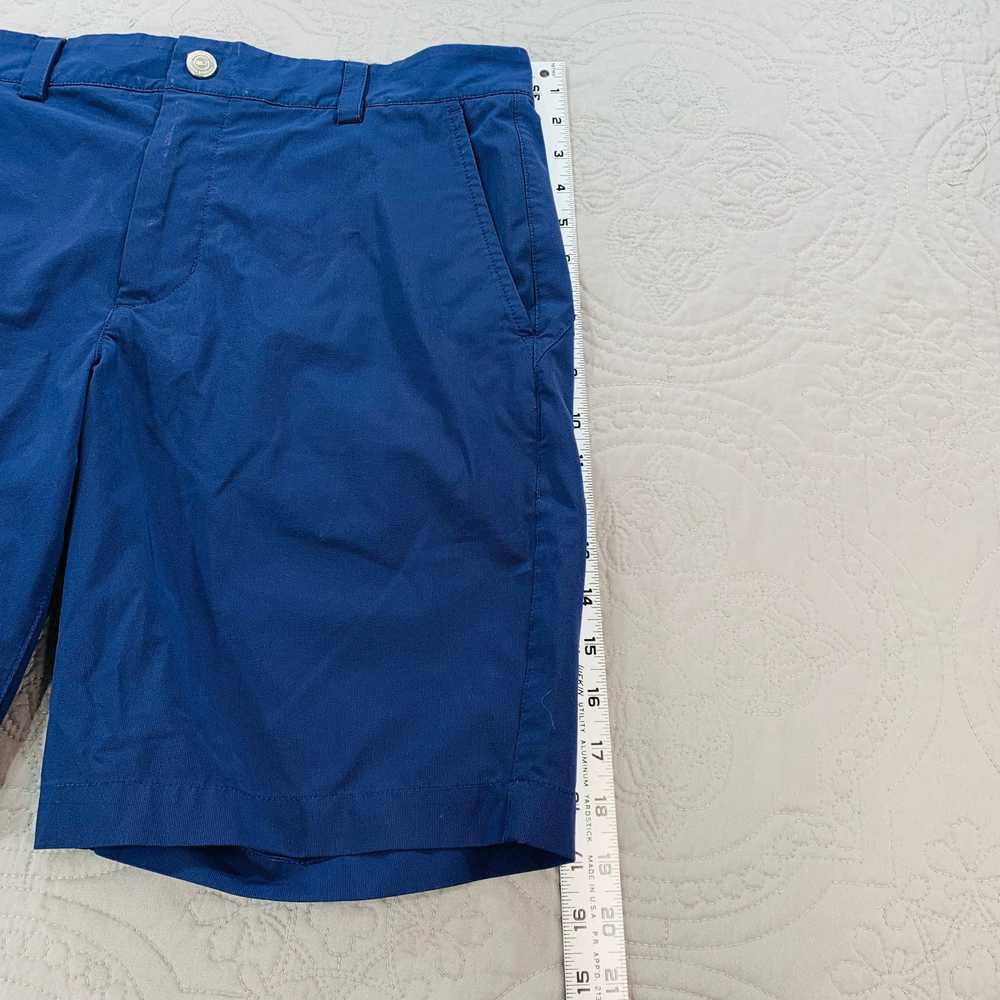 Vineyard Vines Shorts Men 32 Solid Blue Fairway G… - image 9