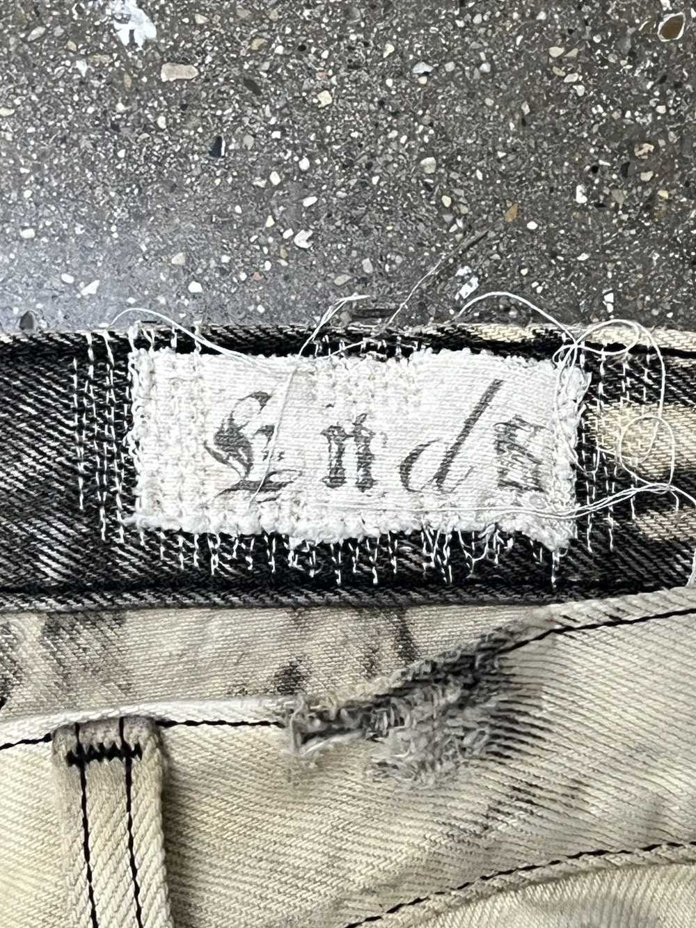 Ends Repair Ends Repair Bleached Splatter Denim P… - image 4