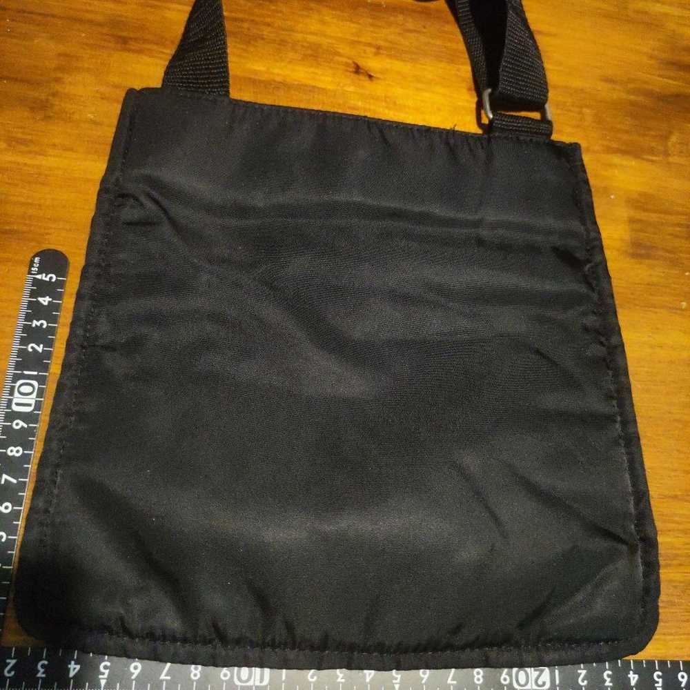 Yukiko Kimijima Nylon Square Shoulder Bag Black - image 3