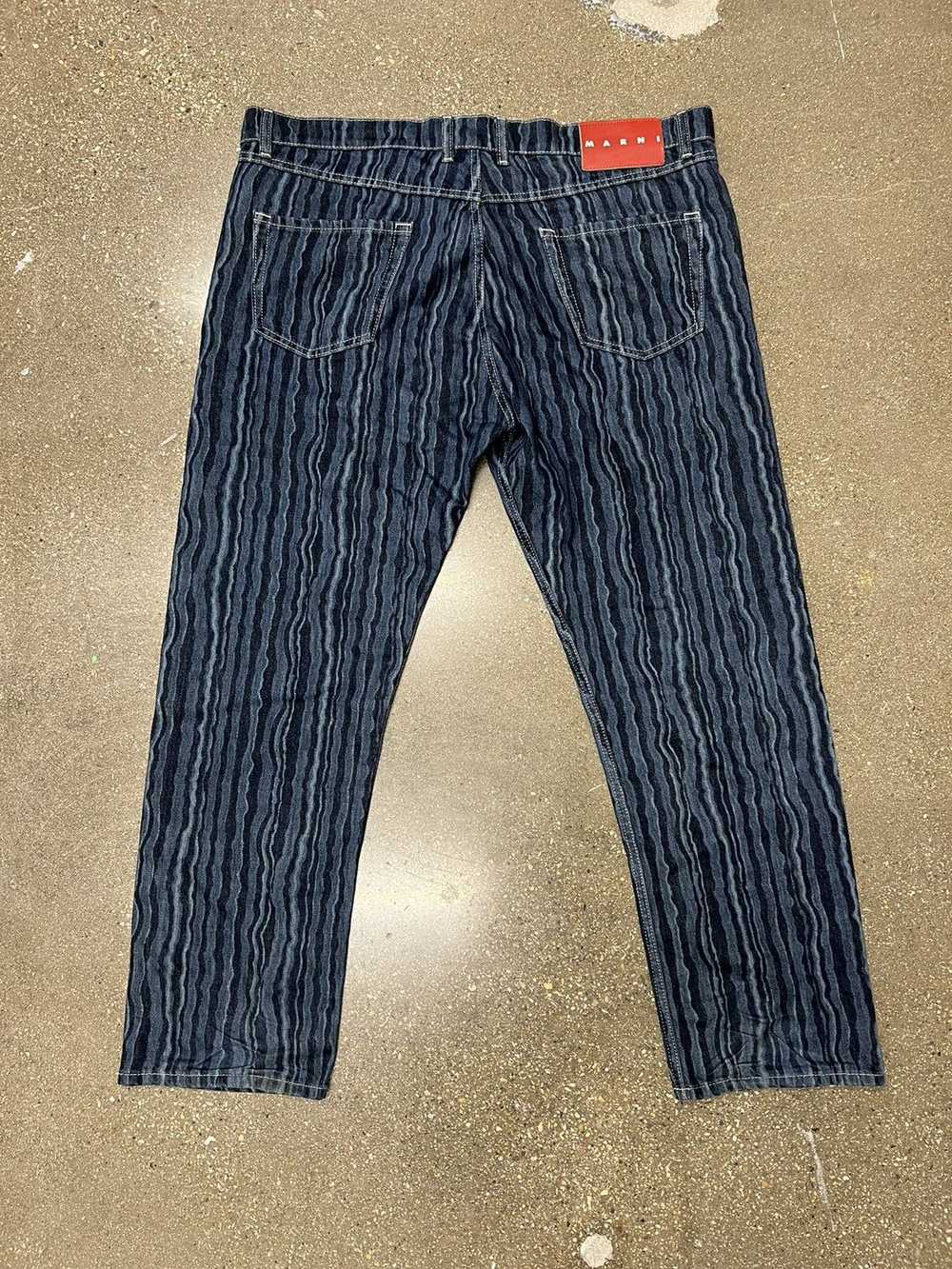 Marni Marni Striped Wavy Denim - image 2