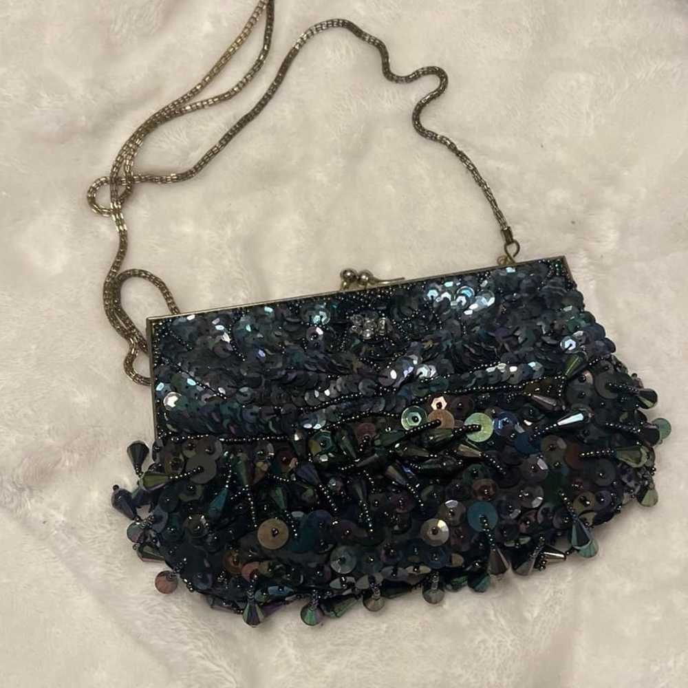 Vintage Sequin shoulder bag - image 1