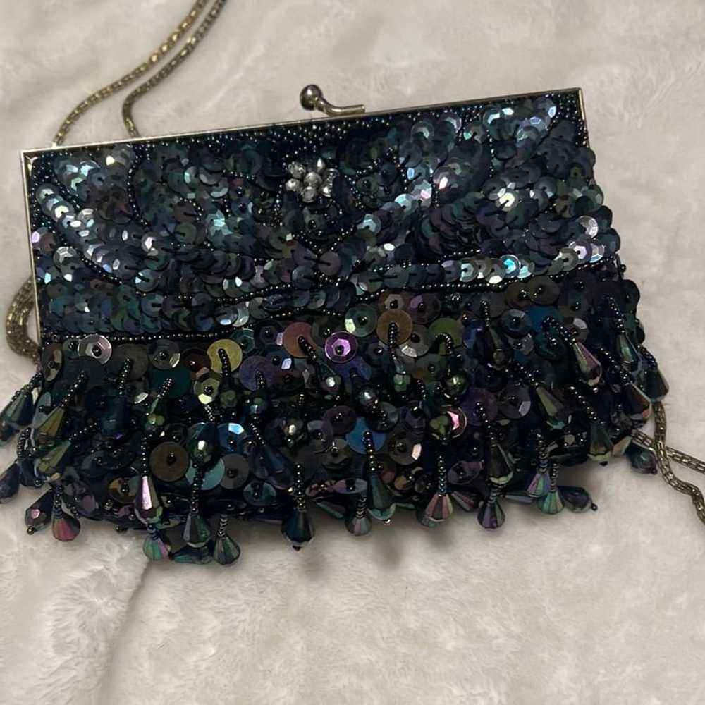 Vintage Sequin shoulder bag - image 2