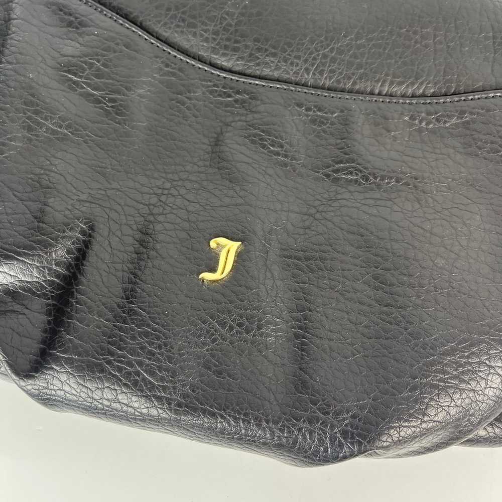 Vintage Juicy Couture Black Shoulder Bag Purse Bag - image 5