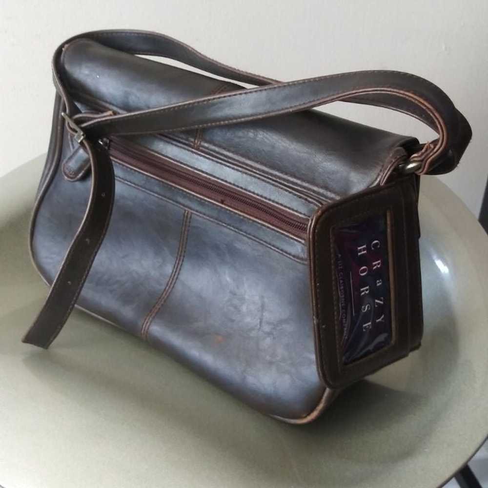 Crazy Horse Leather Vintage Crossbody For Women - image 4