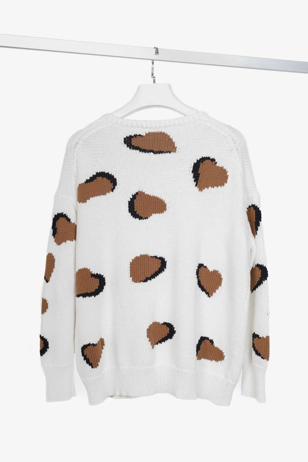 Luisa Cerano Luisa Cerano Cream Brown Animal Hear… - image 6