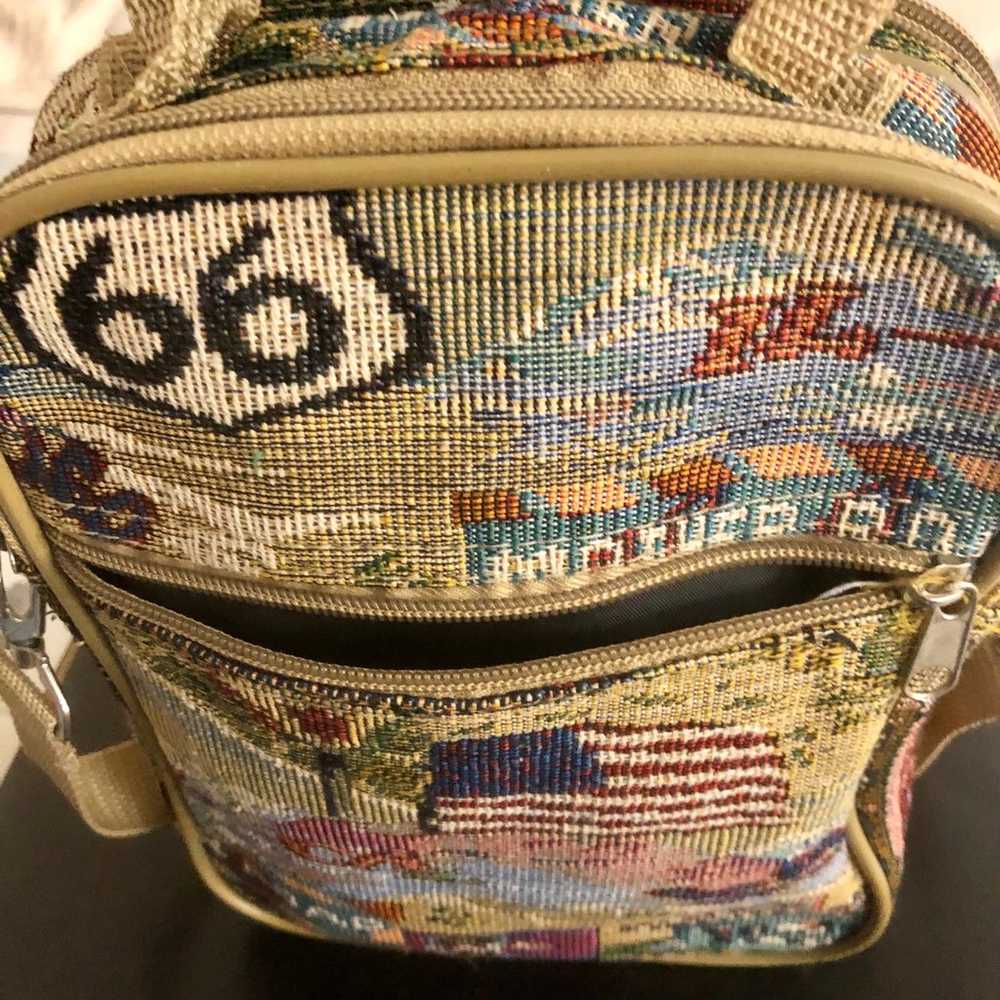 +VTG Route 66 Pioneer Express Tapestry Crossbody … - image 4