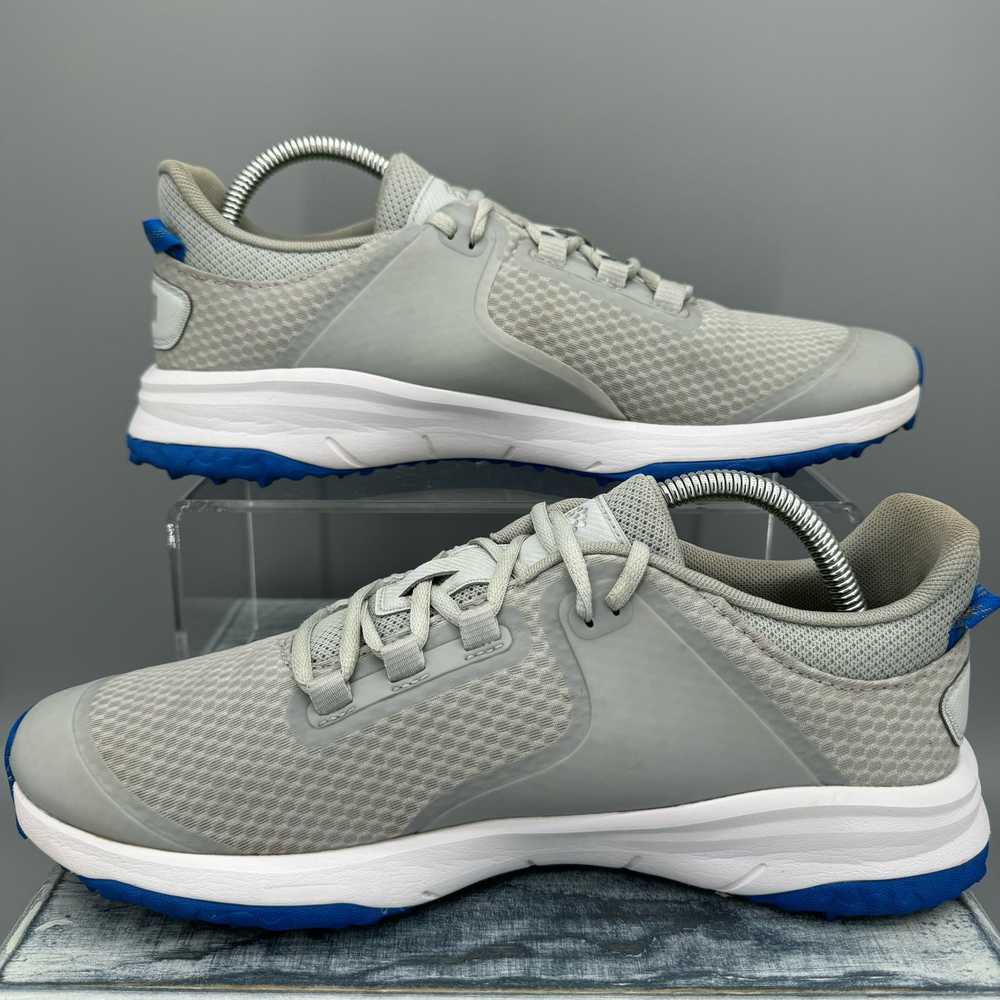 Puma Men’s Fusion Grip Golf Shoes Gray Size 10.5 - image 2