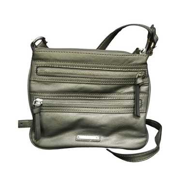 Nine West Crossbody Purse Silver Grey with Adjust… - image 1