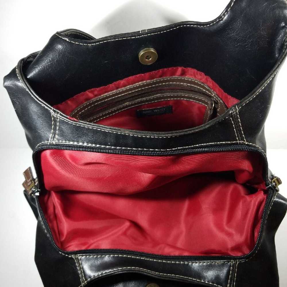 Vintage Nine West Black Shoulder Bag - image 4