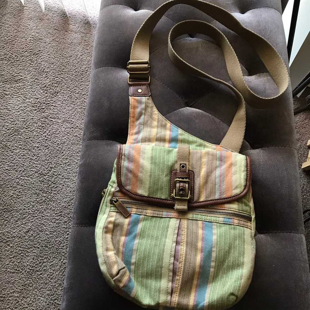 Fossil organizer crossbody bag - image 1