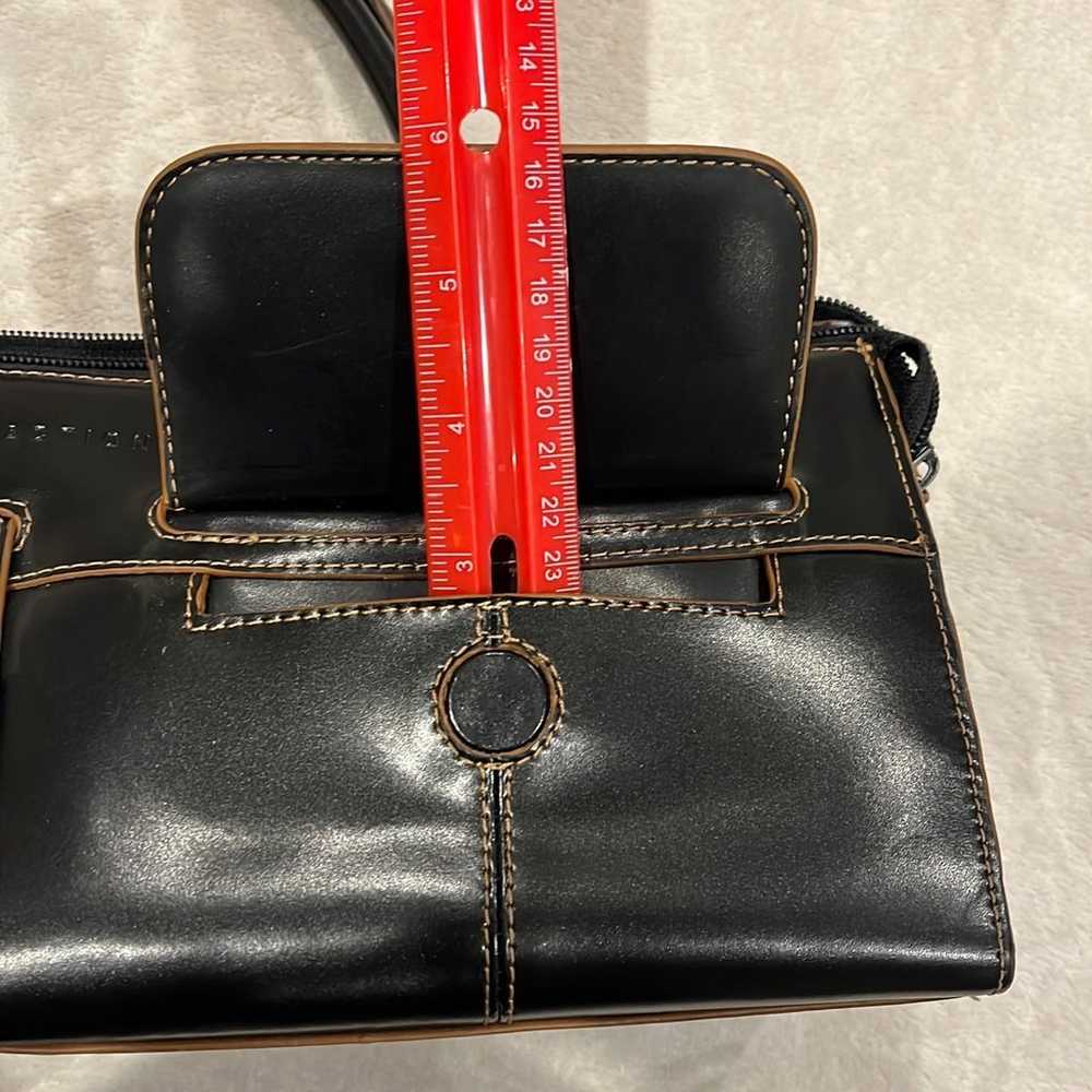 black leather purse Kenneth Cole - image 9