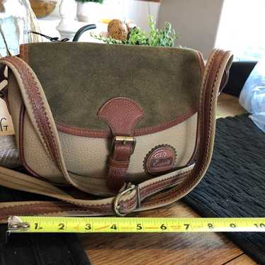 Vintage Esprit leather and Suede purse - image 1