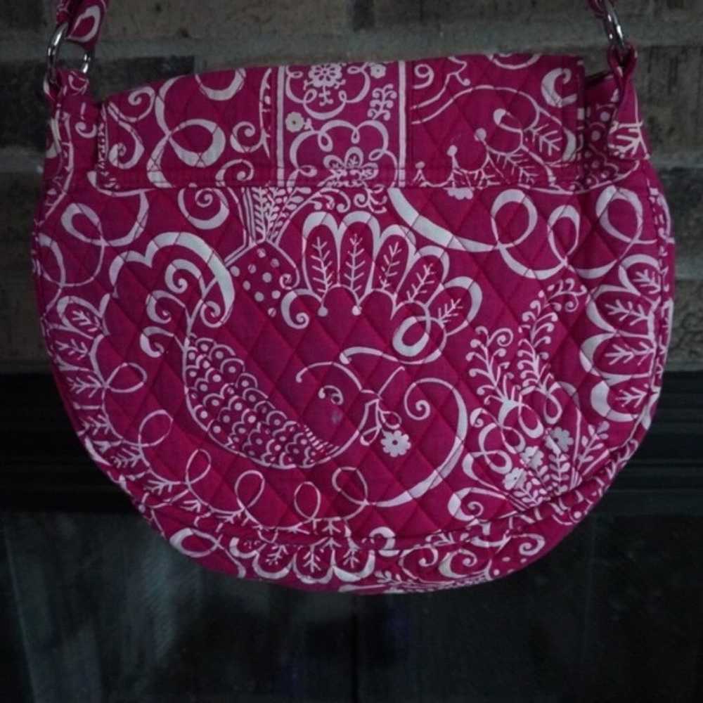 Vera Bradley Twirly Birds Crossbody Saddle Up Bag… - image 3