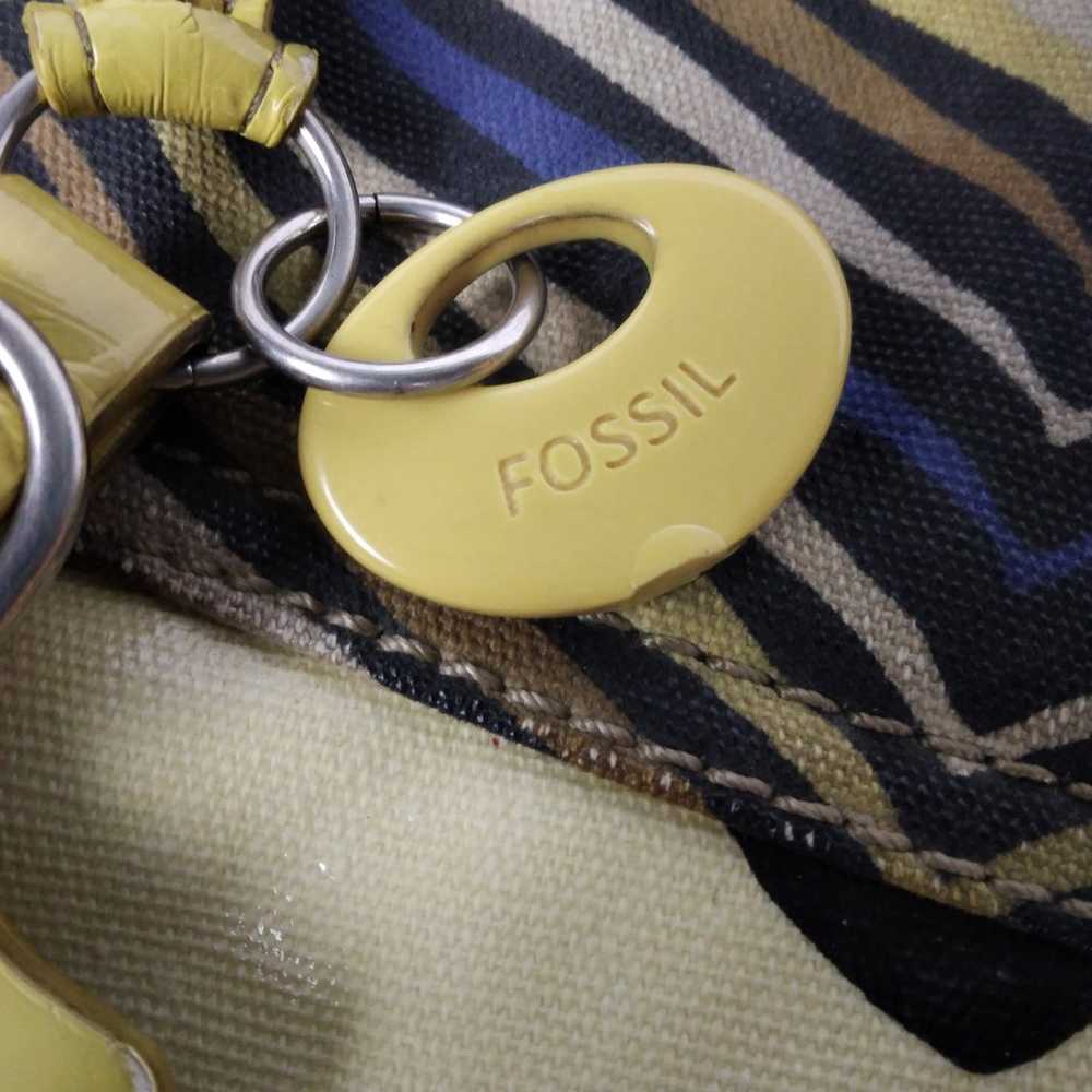 Fossil Key-per Cross Body Two Toned Dual Material… - image 3