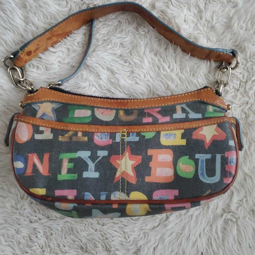 Vintage Dooney & Bourke scribble purse Y2k - image 4