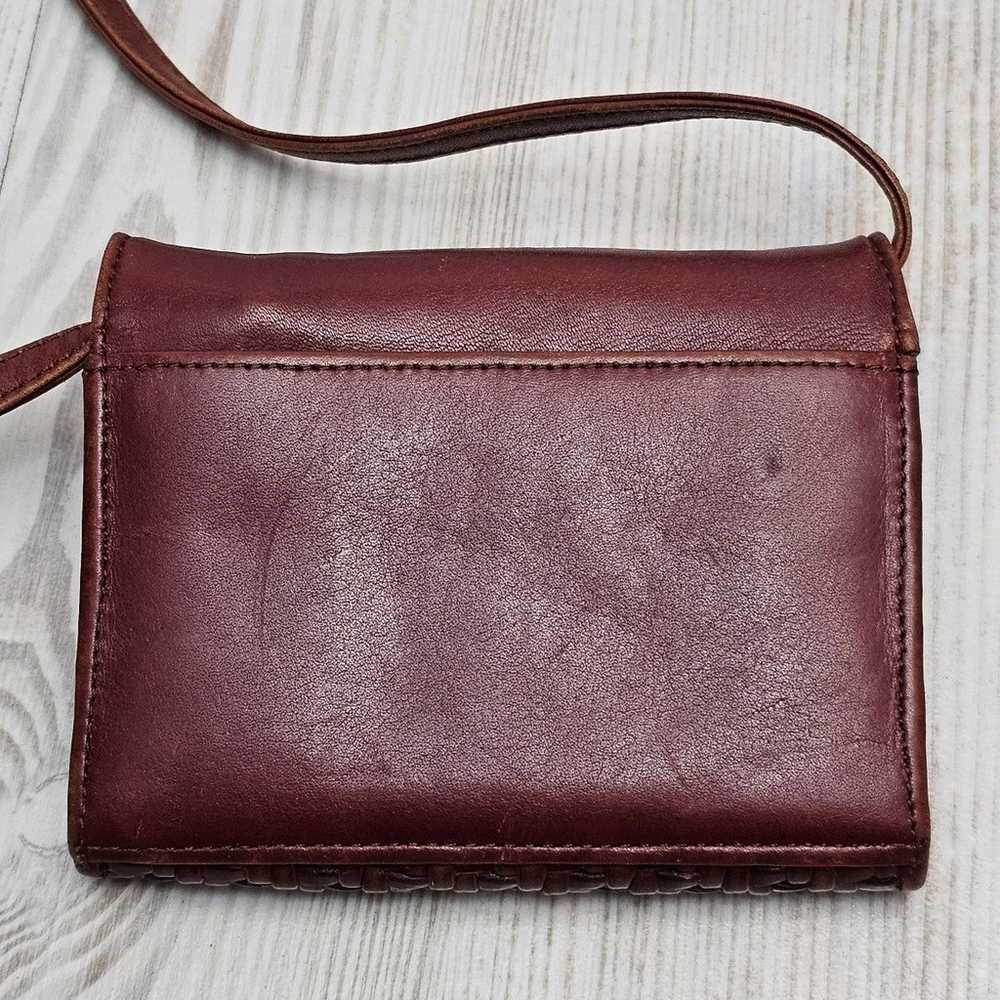 Vintage Brighton Convertible Wallet Crossbody str… - image 3