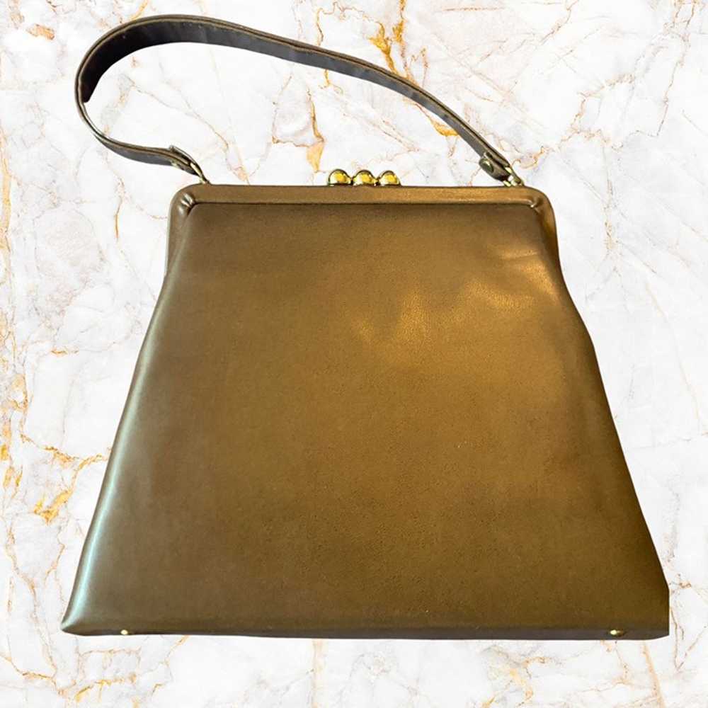 Vintage Bobbie Jerome Footed Handbag with Goldton… - image 2