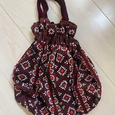 vintage beaded bag - image 1