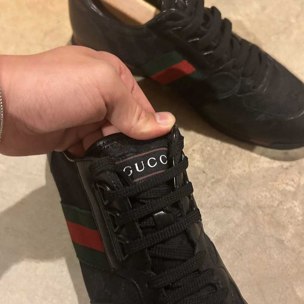 Designer × Gucci × Vintage Gucci GG Guccissima We… - image 10