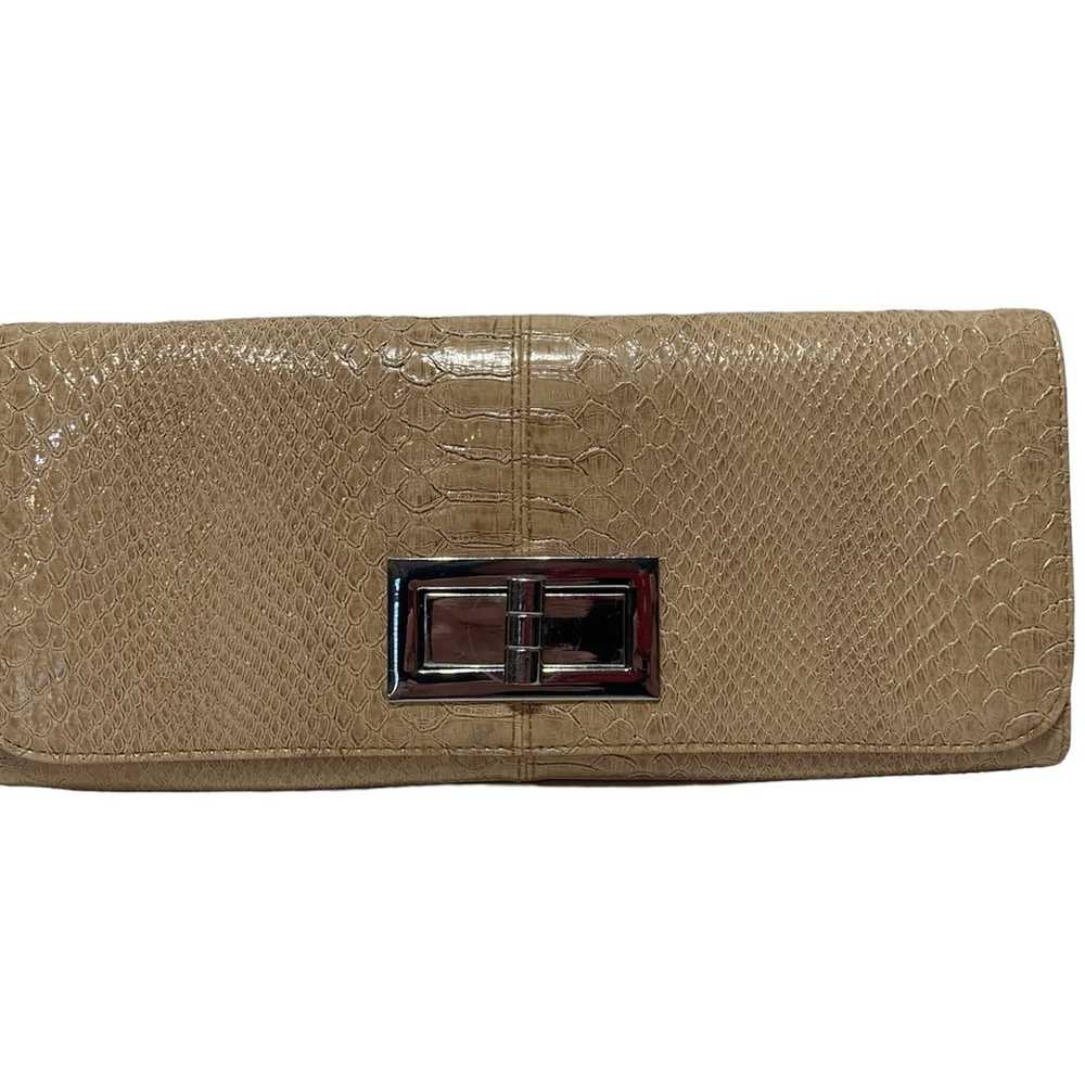 Vintage Lulu Townsend Stamped Leather Clutch - image 3