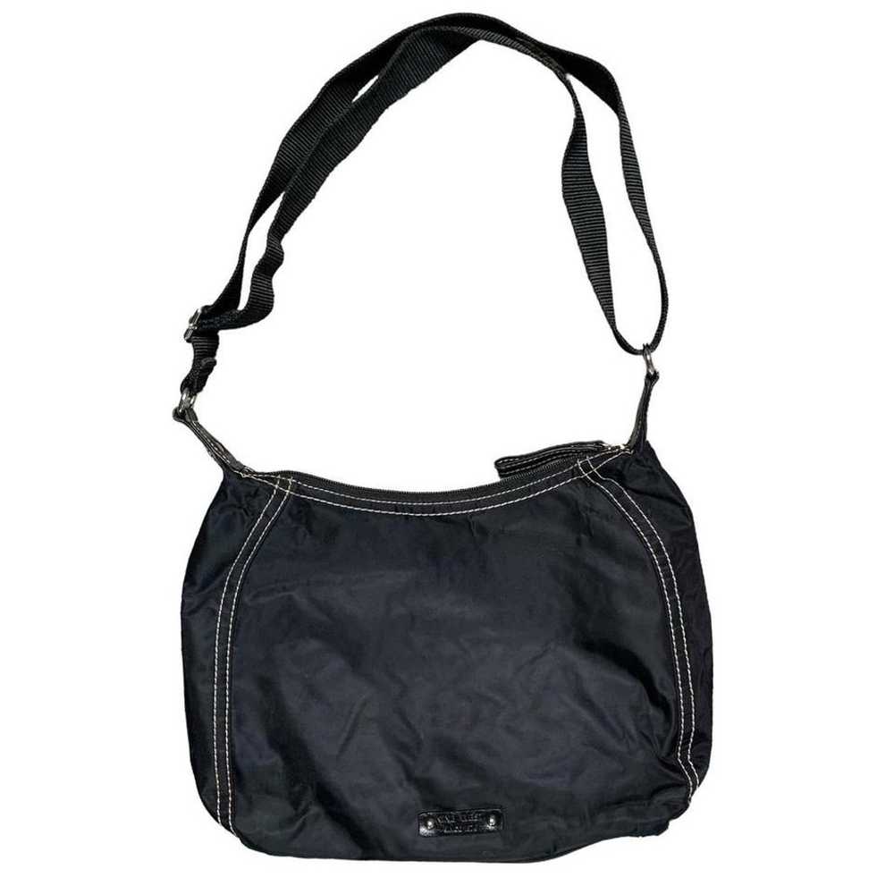 Vintage Y2K Nine West Black Canvas Adjustable Str… - image 7