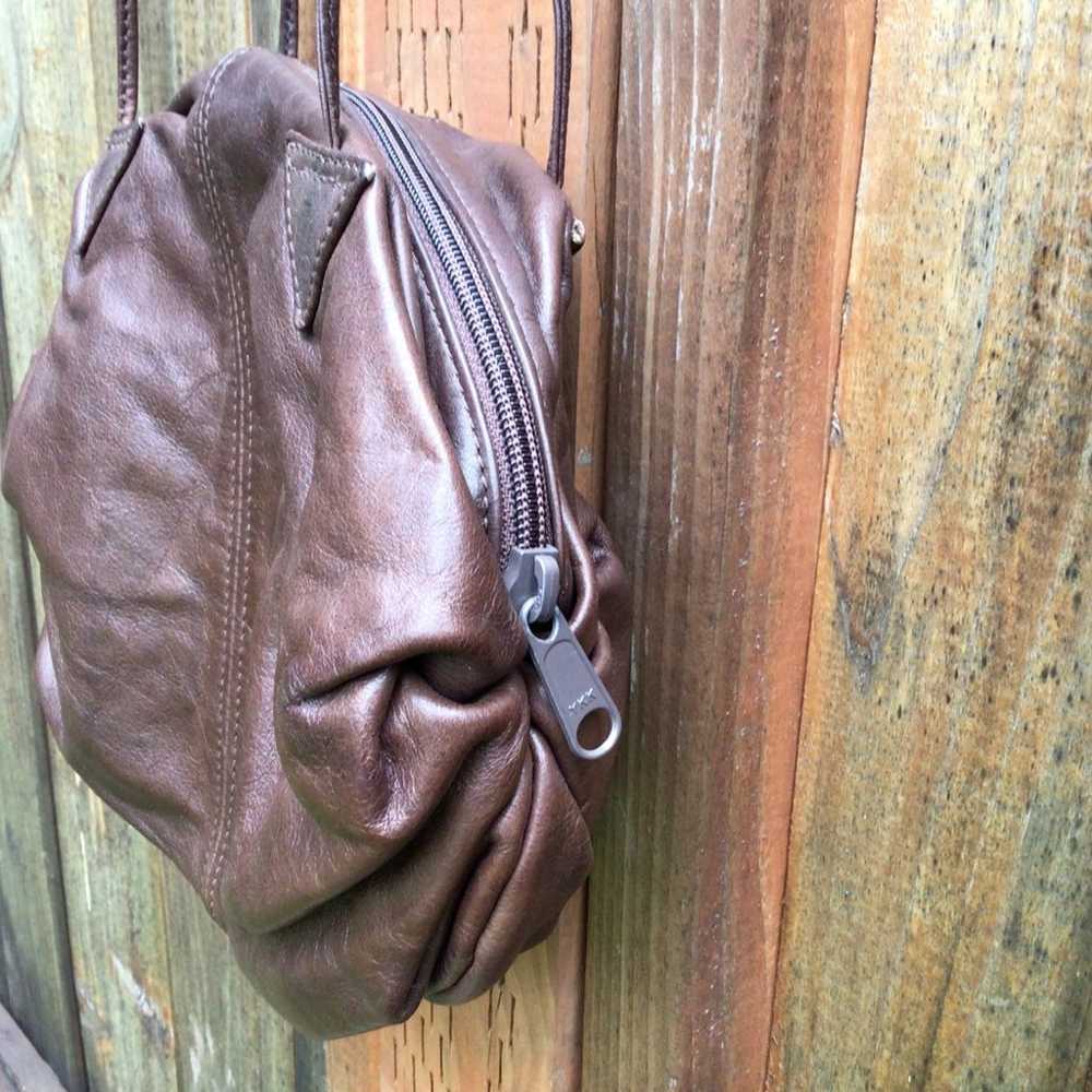 Libaire vintage brown leather purse - image 3