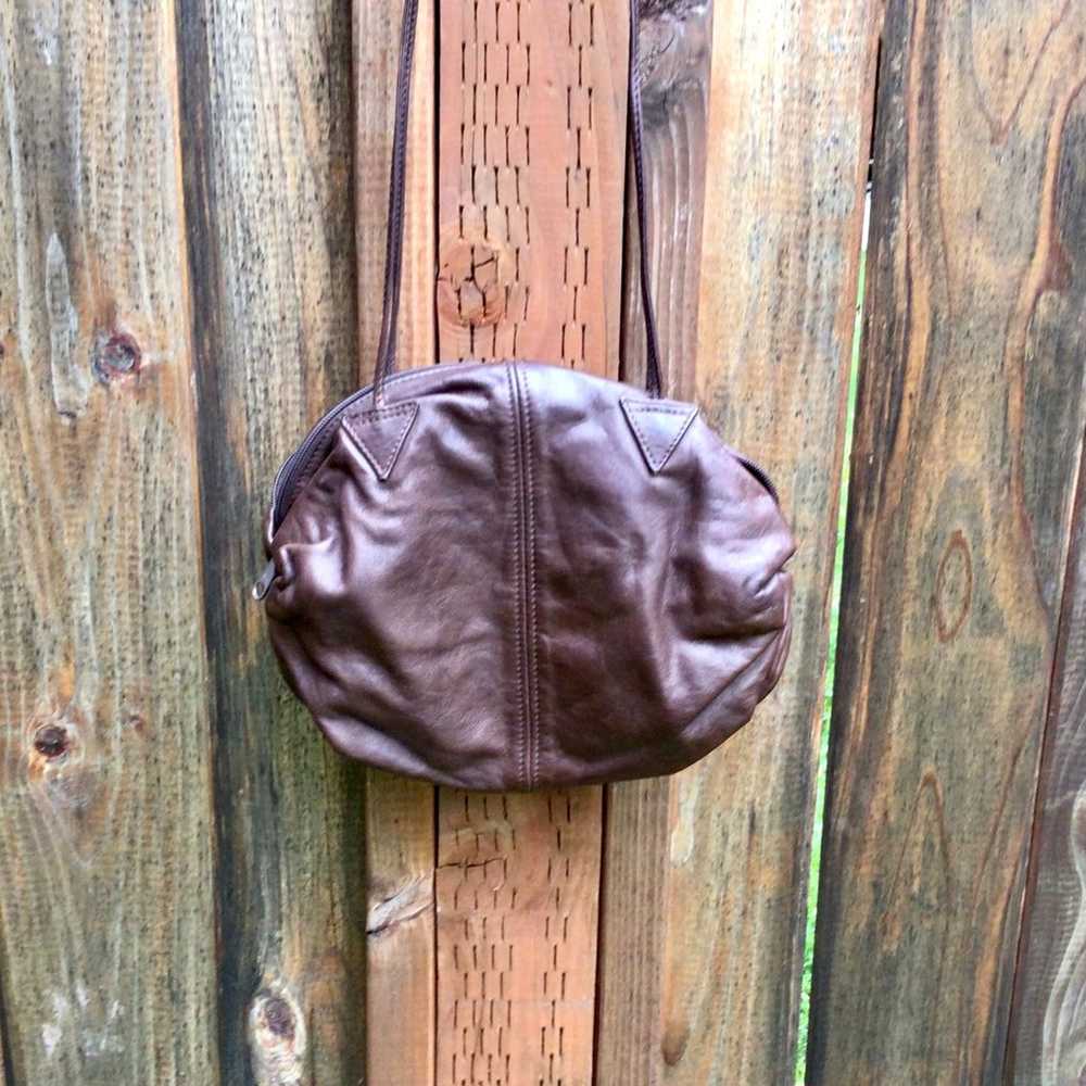 Libaire vintage brown leather purse - image 4