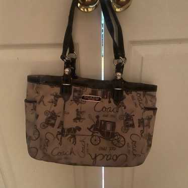 Coach vintage hand bag - image 1