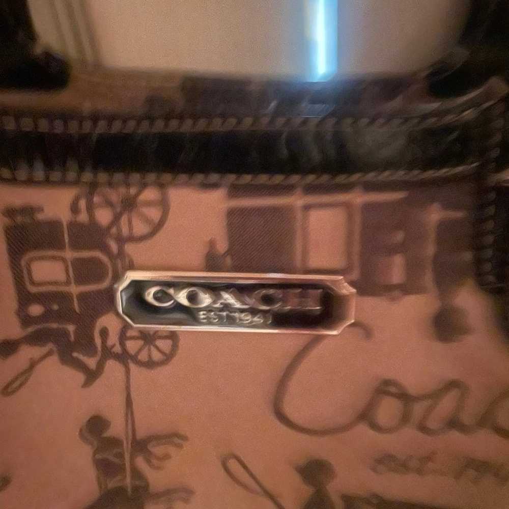 Coach vintage hand bag - image 2