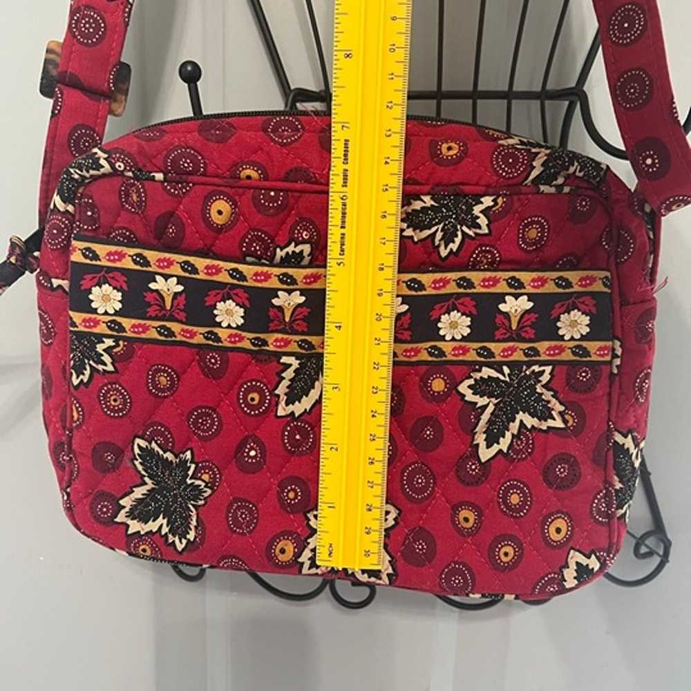 Vera Bradley Vintage Crossbody Purse in Red Coin - image 6