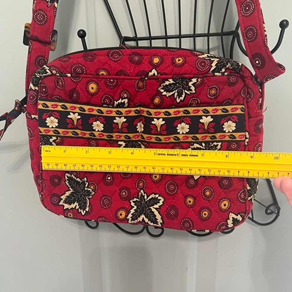 Vera Bradley Vintage Crossbody Purse in Red Coin - image 7