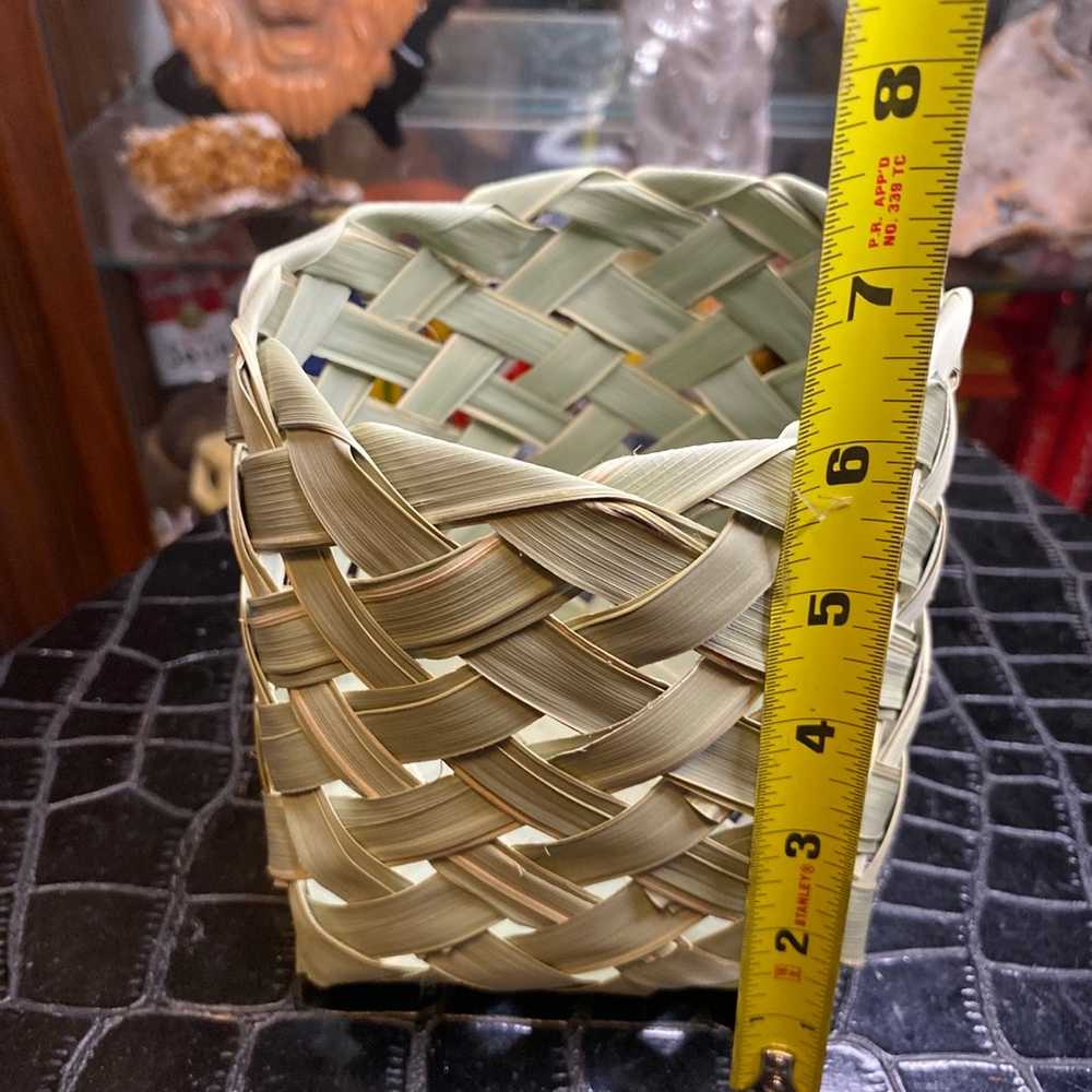 Weaved basket - image 6