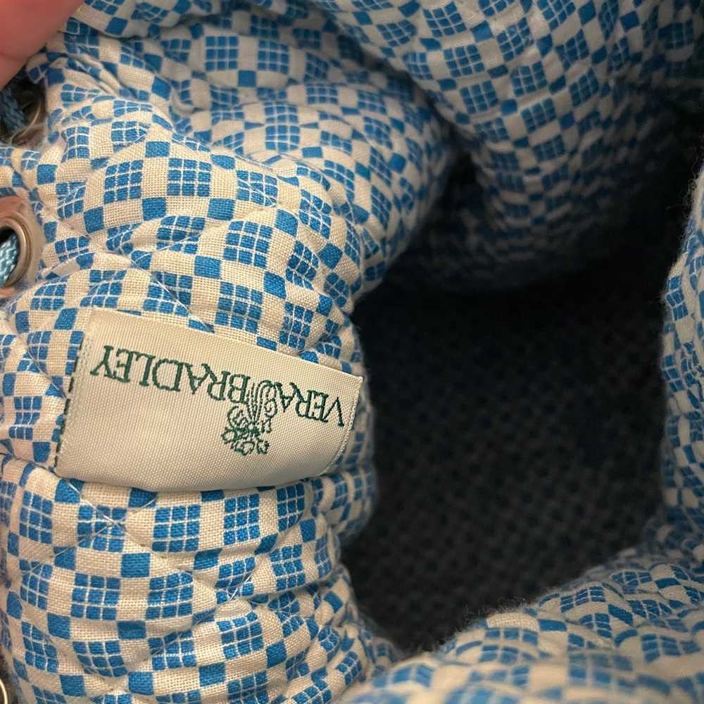 Vintage 2002 Vera Bradley Apple Green Backpack Dr… - image 7