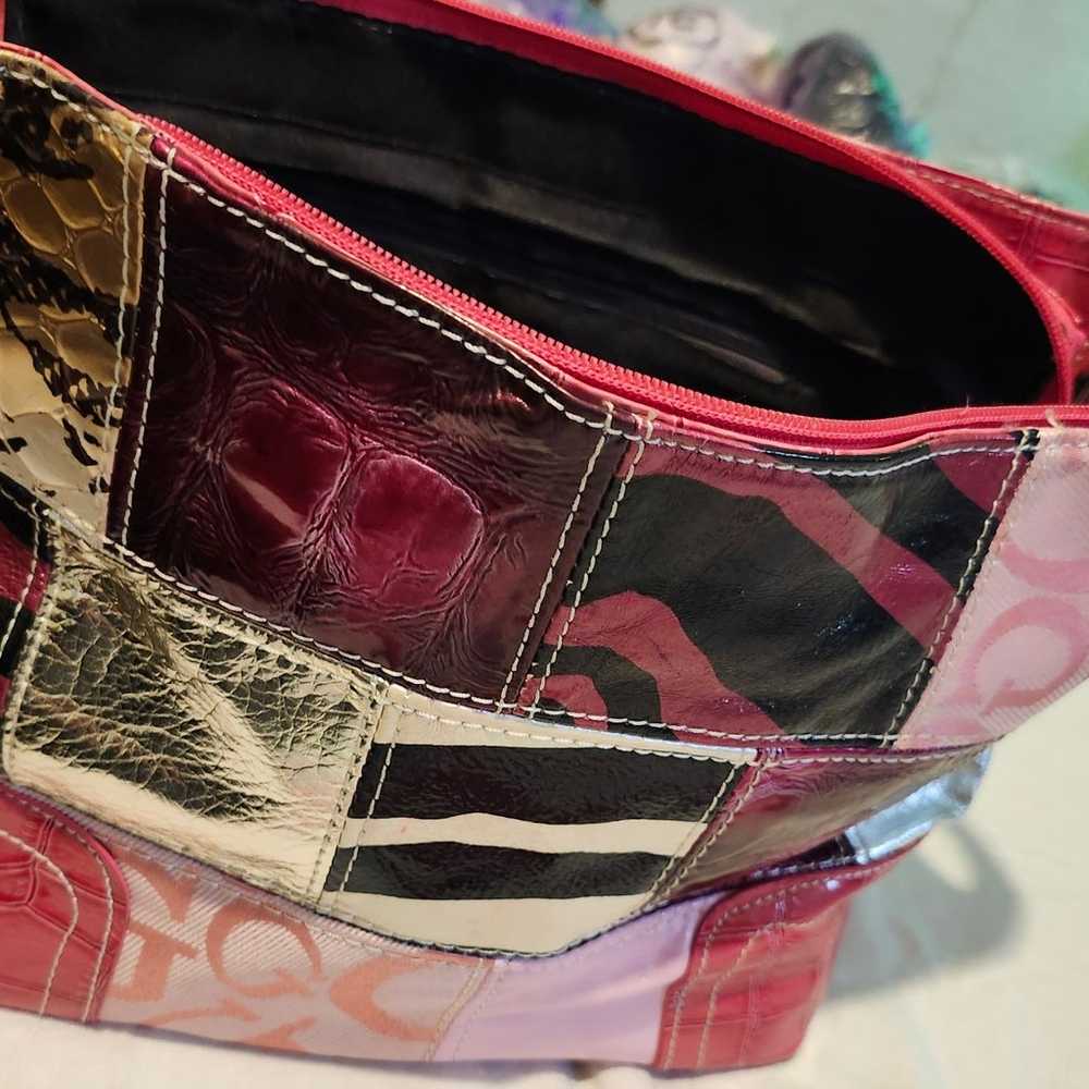 Guess Patchwork medium purse - image 12