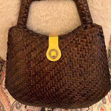 Simard & Voyer satchel handbag Made in Italy Vinta