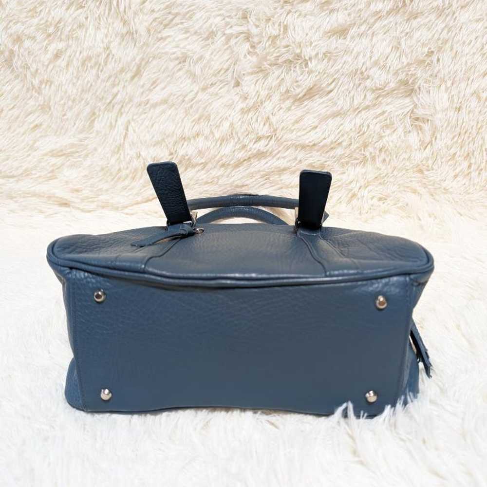 Brand new LINK2 Link Link Handbag Navy Elegant Wo… - image 5