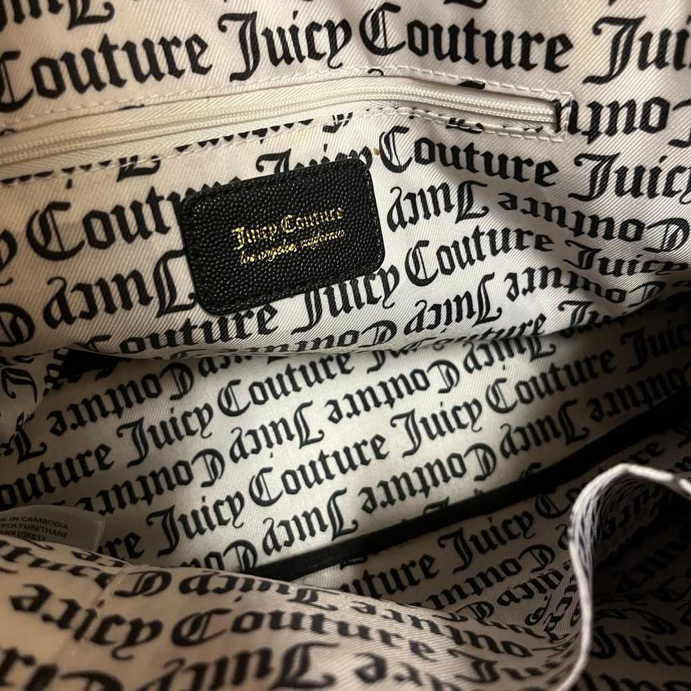 Vintage 2000s Juicy Couture Black Purse - image 5