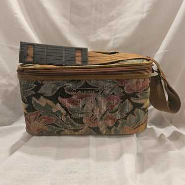 Ferragamo vintage tapestry cosmetic selling bag