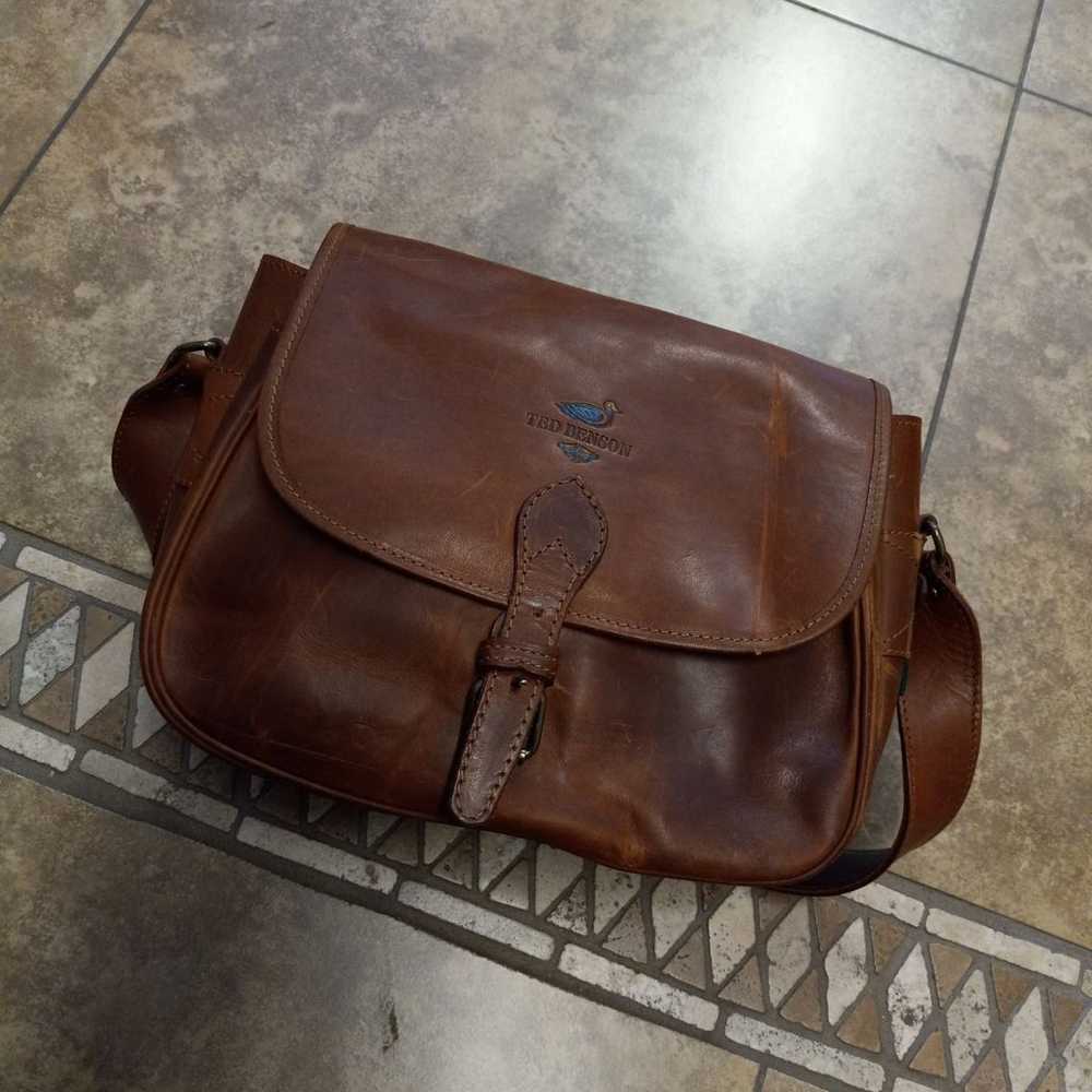 Ted Benson Vintage Leather Bag - image 2