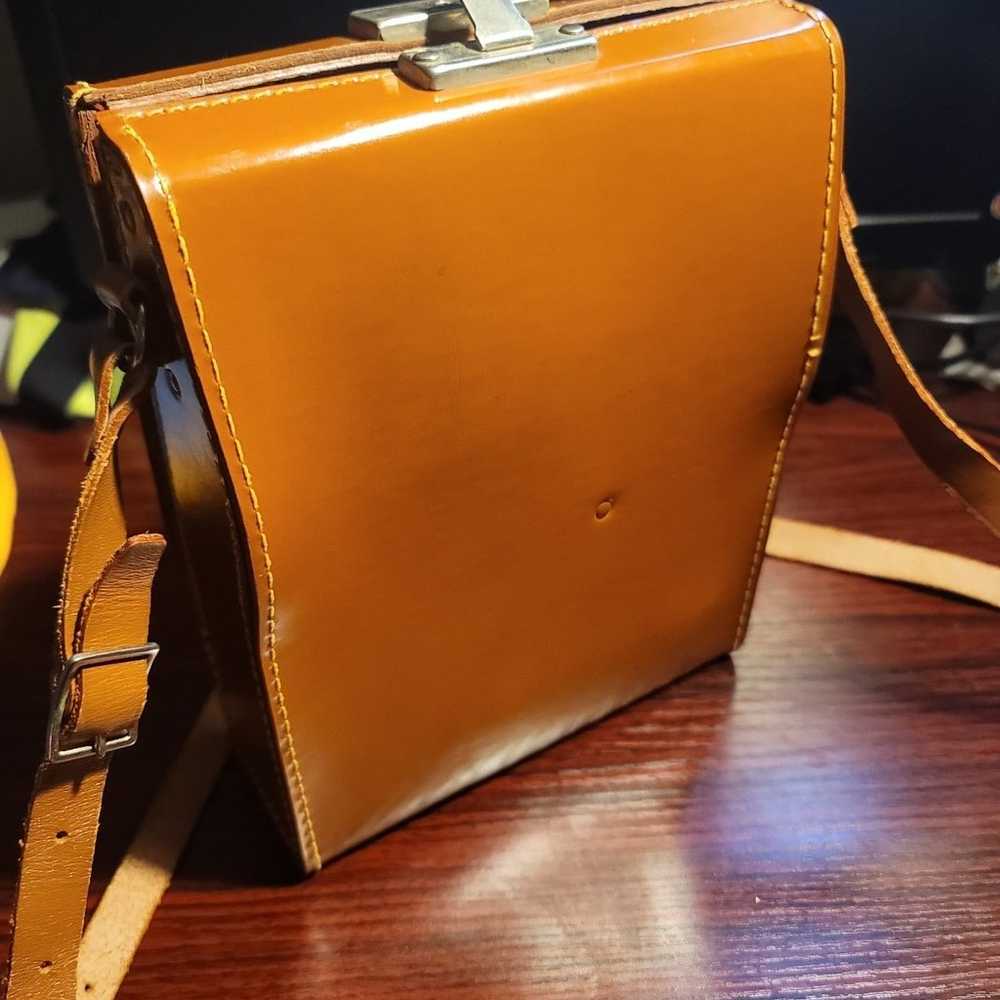 Vintage Polaroid Leather Camera Case - image 2