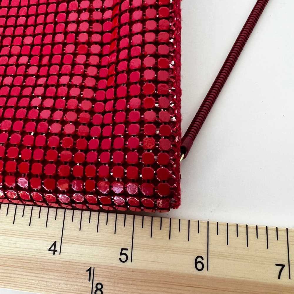 Vintage Carla Marchi Metal Mesh Purse Snake Chain… - image 10