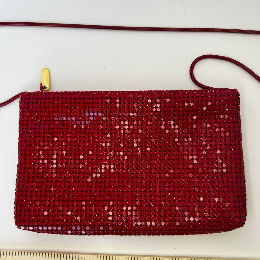 Vintage Carla Marchi Metal Mesh Purse Snake Chain… - image 6