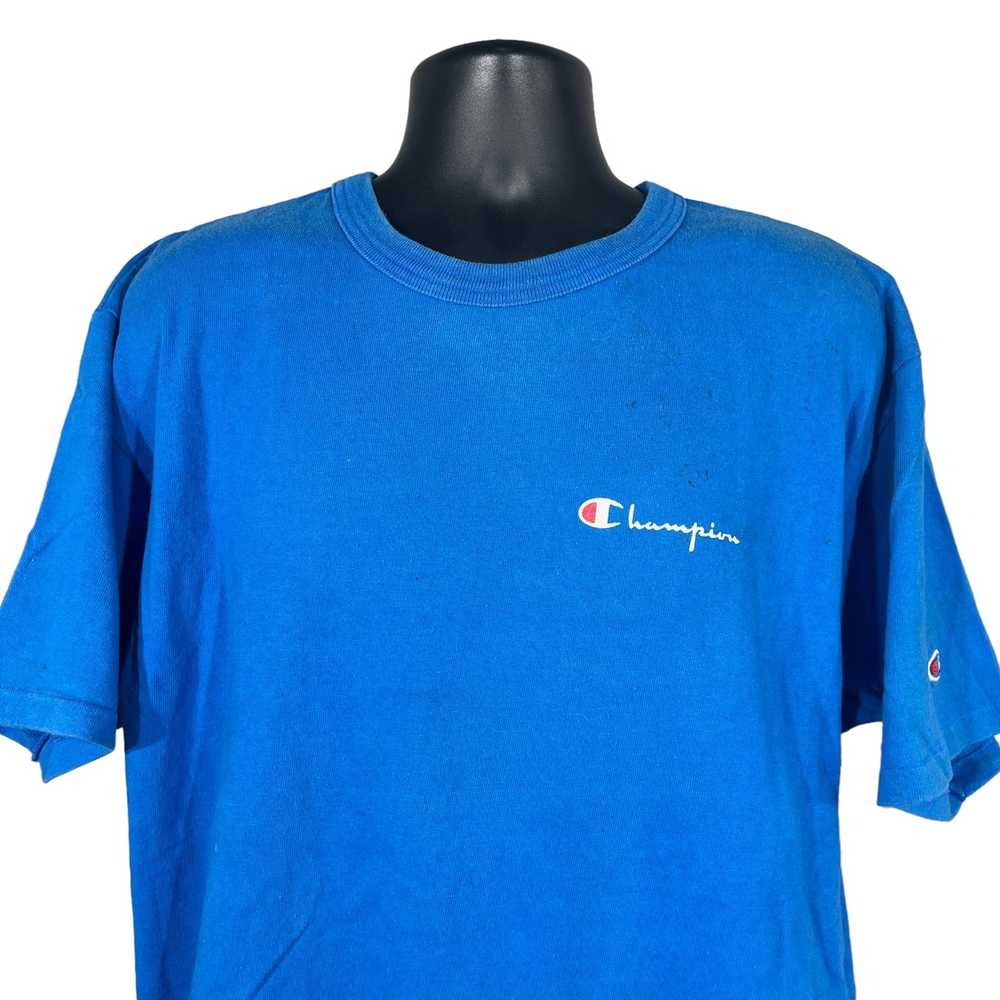 Vintage Champion Mini Logo Tee 90s - image 2