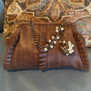 Liz Soto Vintage Vegan Leather Handbag - image 1