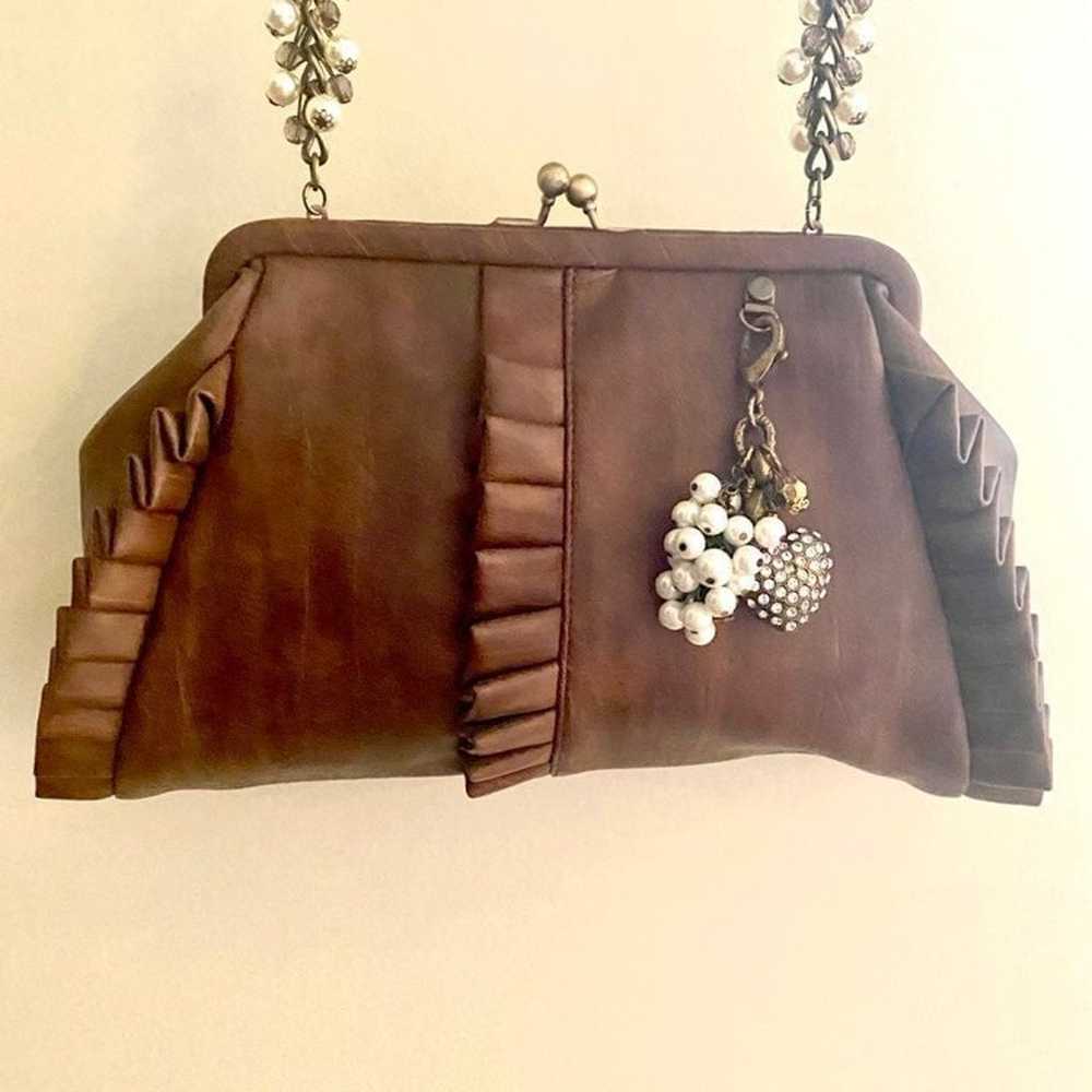 Liz Soto Vintage Vegan Leather Handbag - image 2