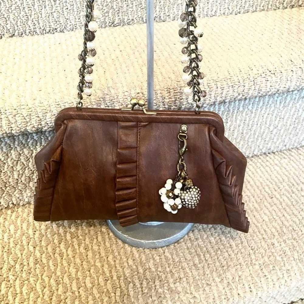 Liz Soto Vintage Vegan Leather Handbag - image 6