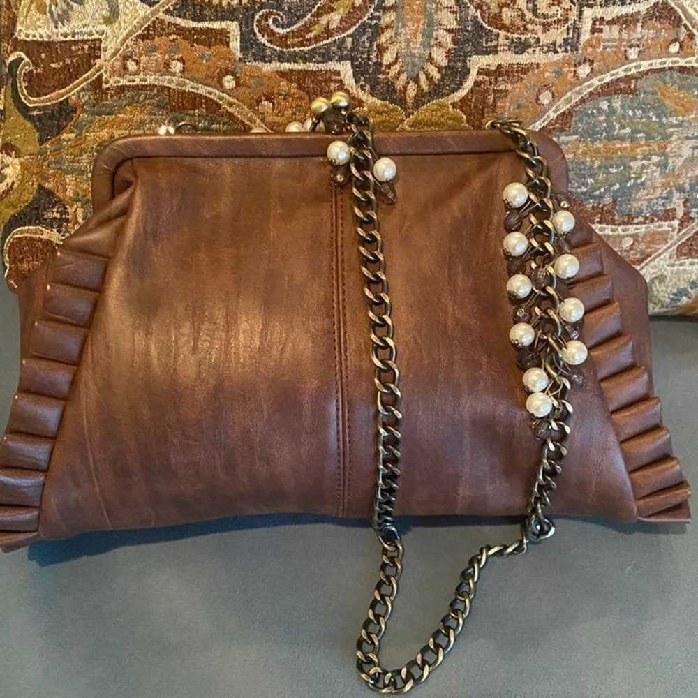 Liz Soto Vintage Vegan Leather Handbag - image 7