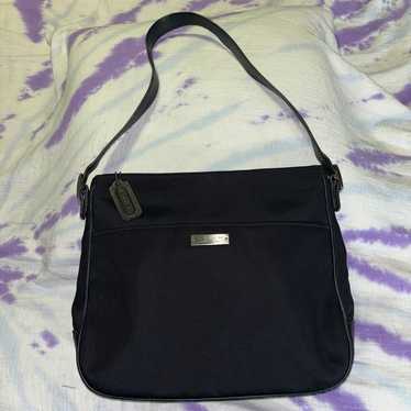 Coach Nylon and Leather Shoulder Bag - image 1